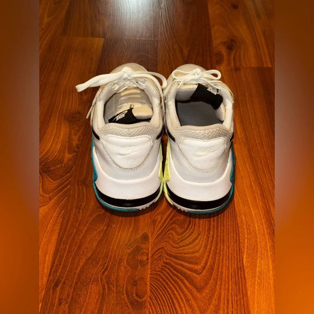 Nike Air Max Excee White Oracle Aqua Barley Volt Women’s Sneakers - Picture 5 of 10